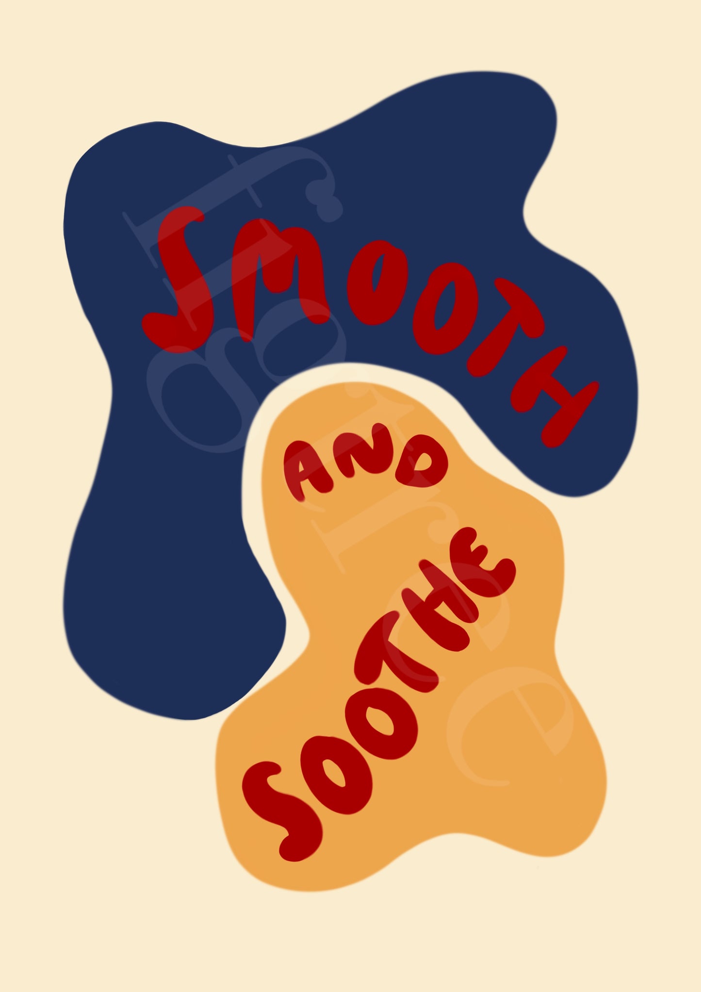 Smooth And Soothe Wall Print