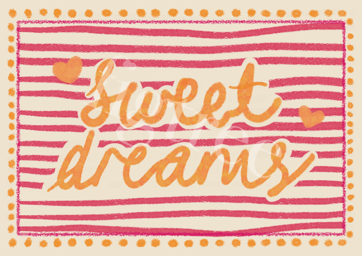 Sweet Dreams Wall Print