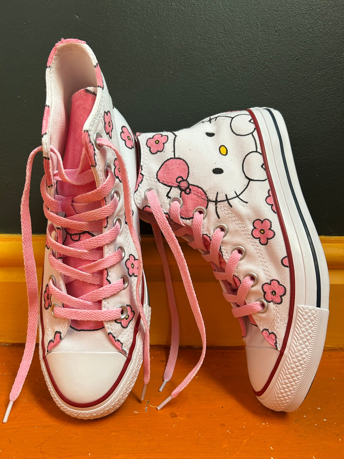 Hello Kitty Inspired Converse