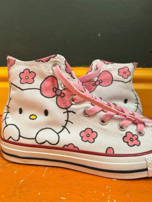 Hello Kitty Inspired Converse