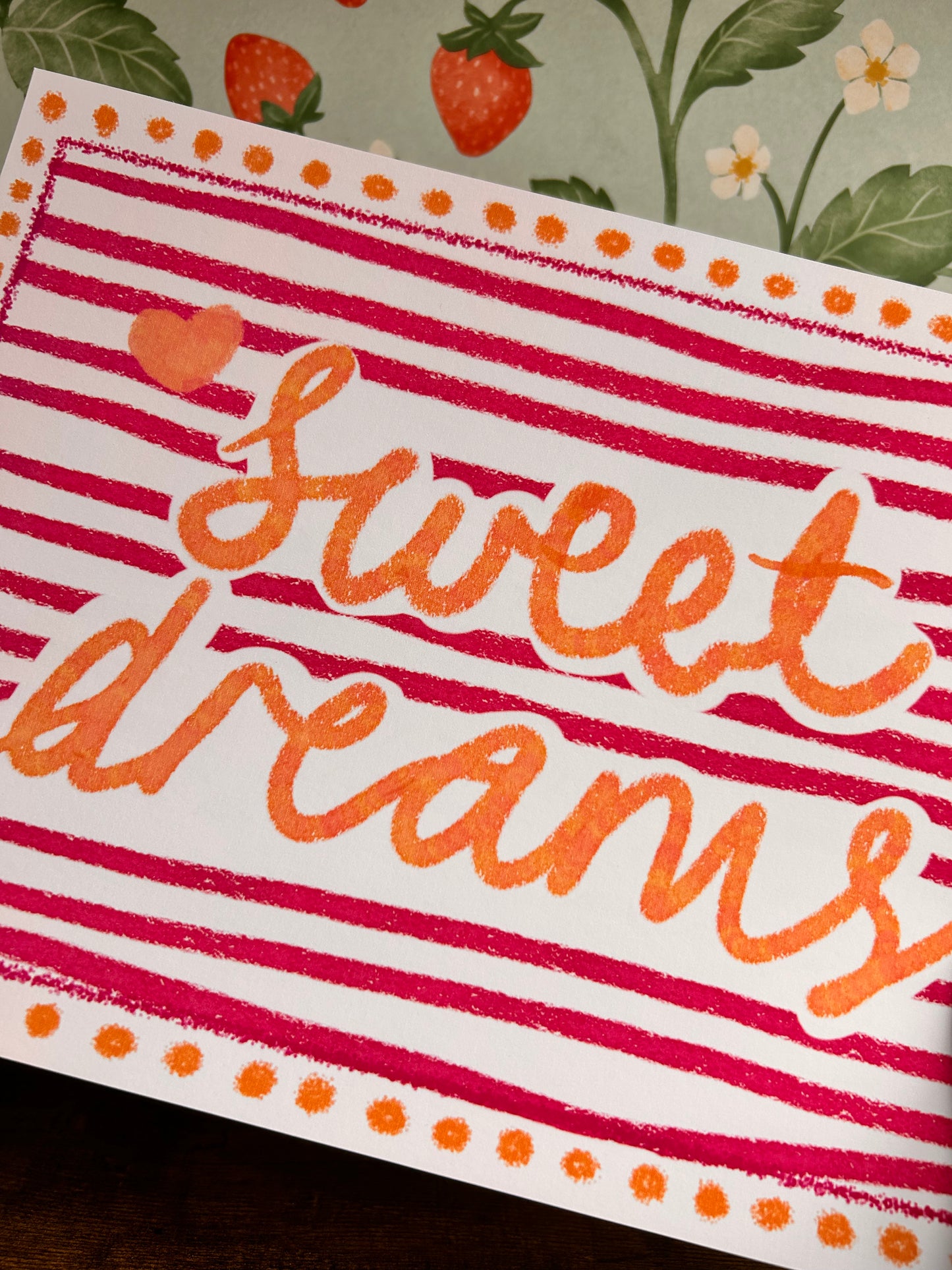 Sweet Dreams Wall Print